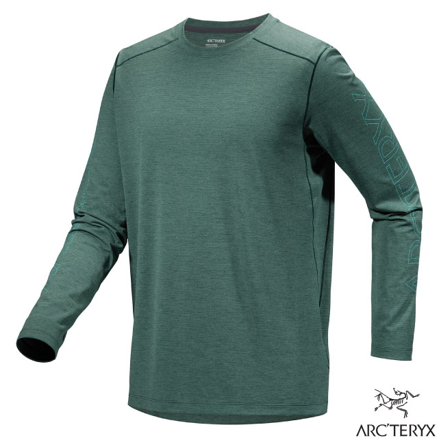 【ARCTERYX 始祖鳥】男 Cormac Arc'Word 快乾長袖圓領衫/X000008057 皮西亞斯雜綠✿30E010